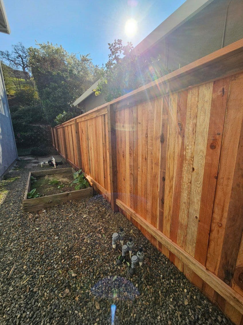 Backyard Fence Replacement