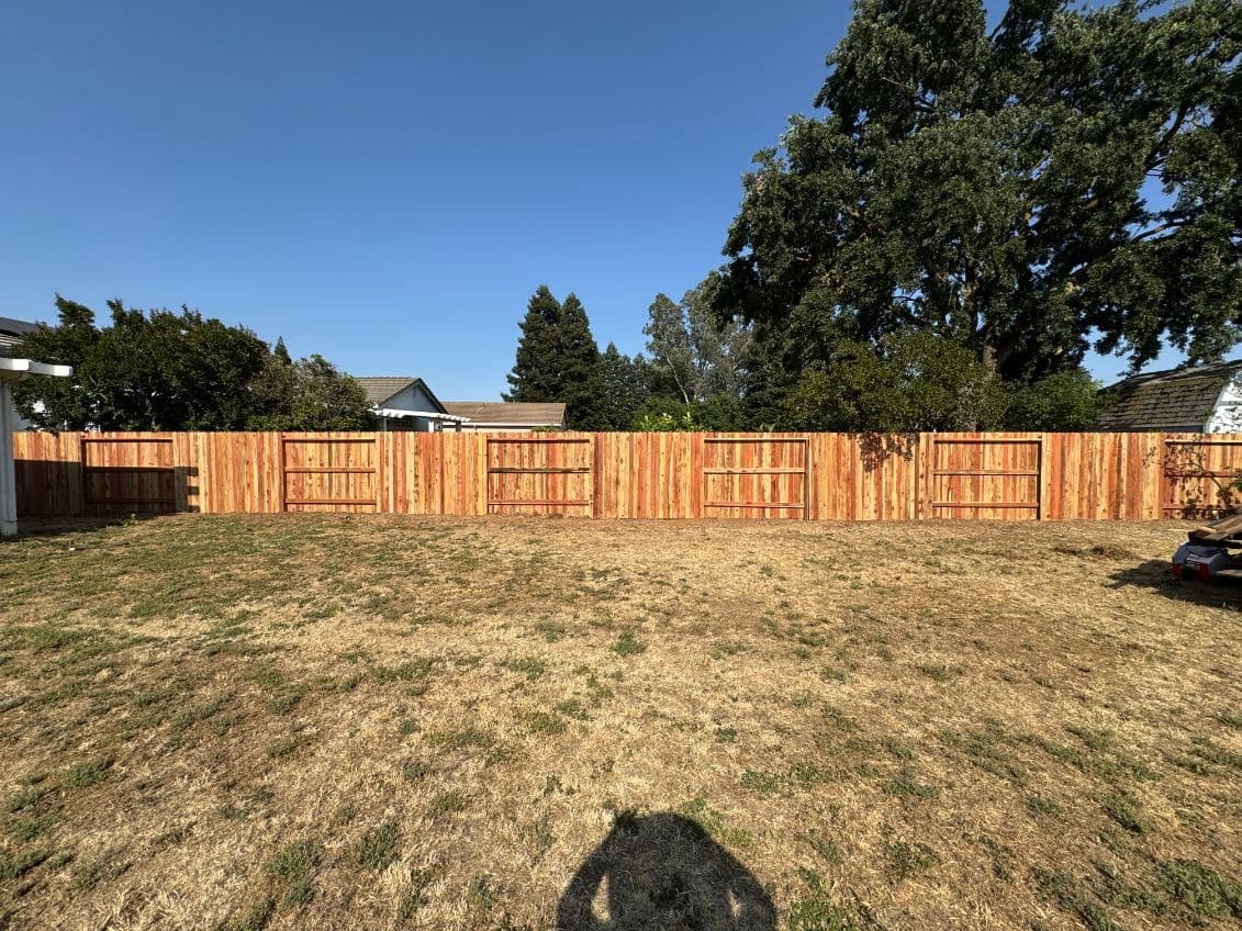 Backyard Fence Revamp in [City Name] image