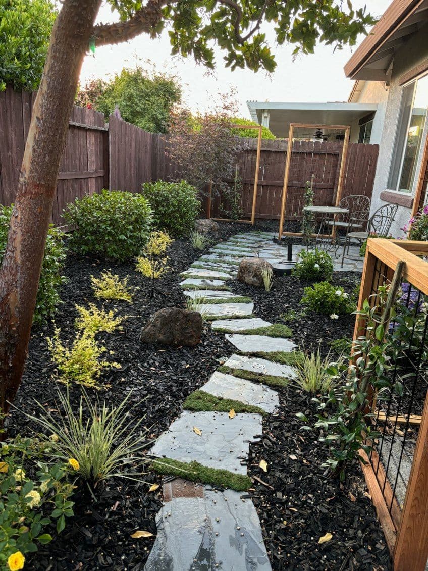 Gallery photos for Backyard Transformation into Garden Oasis: Image #2